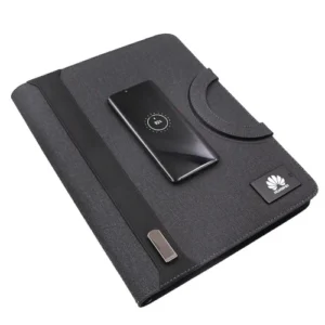 Bloc-note multifonction avec chargeur de téléphone à induction
