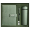 Coffret cadeau 4 en 1 Carnet en cuir en vrac avec stylo tasse thermos et Clé Usb 2 Coffret cadeau 4 en 1 - Carnet en vrac avec stylo, thermos et Clé Usb