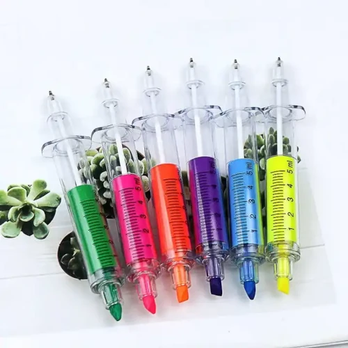 Stylo à bille surligneur Double tête multifonctionnel 2 en 1 3 Stylo à bille surligneur Double tête multifonctionnel 2 en 1